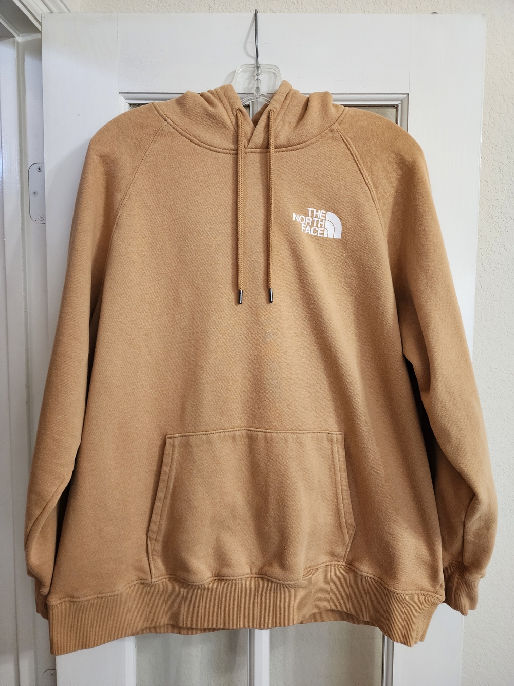 The North Face Women's XL Tan Never Stop Exploring Graphic Hoodie